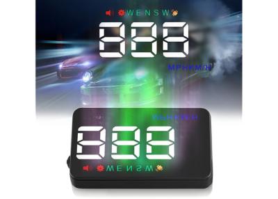 China Audi A5 Wireless Hud Display , Multi Color LED Universal Gps Hud Head Up Display for sale