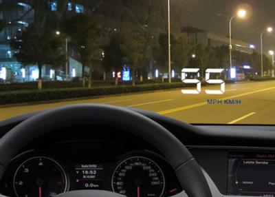 China Fatigue Driving Alarm Windshield Heads Up Display Simple Function White LED Over Speed Alarm for sale