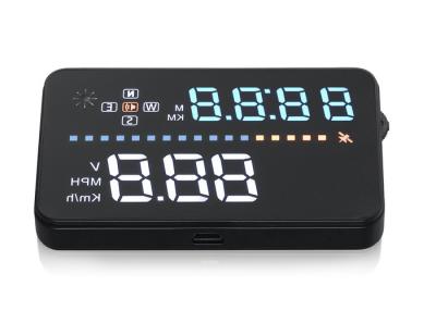 China Audi A3 Universal Trip Computer 3.5 Inch Easy Protable GPS HUD Multi color LED for sale