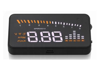 China Bmw X5 Car Hud Head Up Display Obd Ii 2 , Light Sensor Heads Up Display Speedometer for sale