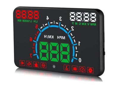 China Low Voltage Alarm Screen Car Head Up Display , E350 Hud Auto Power On / Off Android Hud Projector for sale