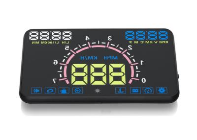 China Large Scrren Multi Function Trip Computer E350 Hud Engine Failure Alarm PC + ABS Material for sale