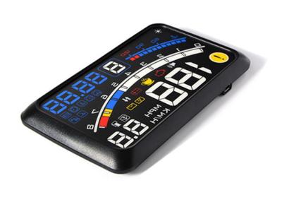 China Daytime 4e Vehicle Heads Up Display Blue White Reflection Engine Fault Alarm for sale