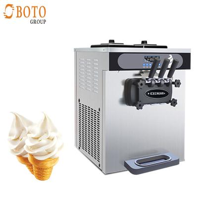 Cina yogurt congelato macchina del gelato molle commerciale del touch screen dell'acciaio LED di colore di uso 28L-32L/Hour che fa macchina in vendita