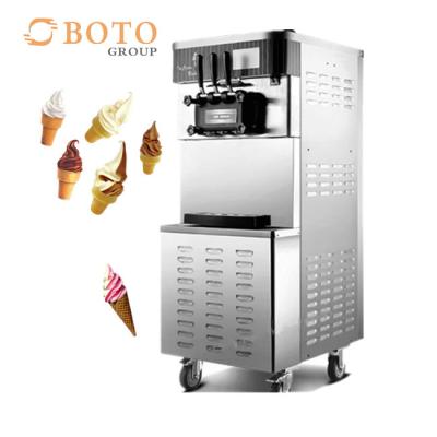 China 28L/H máquina suave comercial del helado de Flvours de la capacidad de producción tres en venta