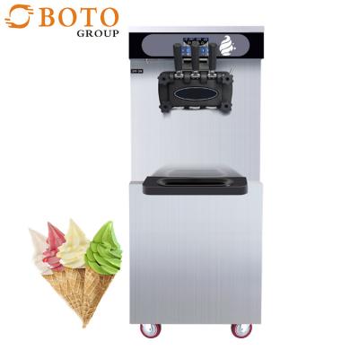 China Piso de BT-25FB 25L/H que coloca la máquina suave comercial de acero inoxidable del helado en venta