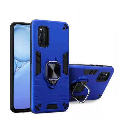 China Wholesale Shockproof Armor Phone Case With Magnetic TPU+PC 2 in 1 Phone Case For VIVO Y20 V20 Note 10 Realme 7 OPPO F15 Redmi pro for sale