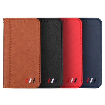 China High Quality Shockproof Shockproof Flip Cover Wallet Case Factory Price PU Leather Cell Phone Case with Card Slot for iphone 12 phone 8 pro 11 xs max for sale