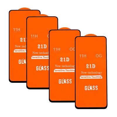 China 21D Mobile Phone Tempered Glass Protector Full Sheet Bulletproof Glass Film For Xiaomi Redmi Note ULTRA 10 pro Samsung A13 A52 A72 S21 S22 for sale