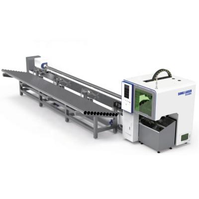 China 3015 Automated Loading Meta Tube Fiber Laser Cutting Machine 2000watt Fiber Laser Cutter for sale