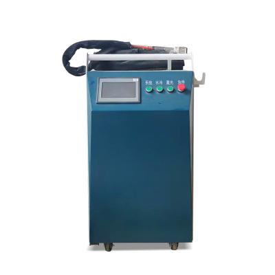 China Water Cooled Handheld Metal Rust Removal 1500W Laser Cleaning Machine for sale