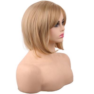 China Smooth gently shed deep barely ombre blonde virgin lace frontal wig good quality transparent cheap hair wholesale for sale