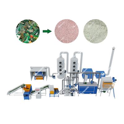 China E Waste Recycling Plant China Scrap PCB Recycling Machine Manufacturer PCB Recycling Equipment Production Line for sale