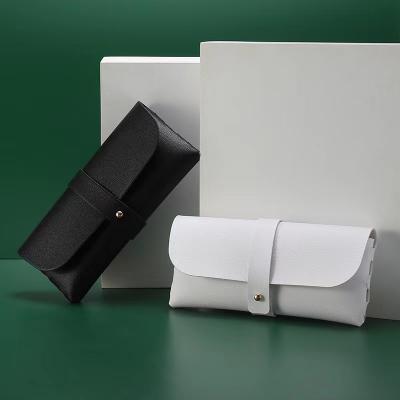 China High Quality Eco-friendly PU Glass Case Leather Sunglasses Packaging Box With Logo for sale