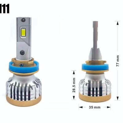 China High Power Led Long Range H11 6500k Single Beam With Waterproof High Definition And Visibility CE, ROHS Bp-02 Certification for sale