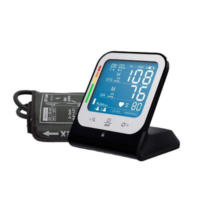 China Plastic best selling bluetooth ambulatory blood pressure monitor with digital lcd display for sale