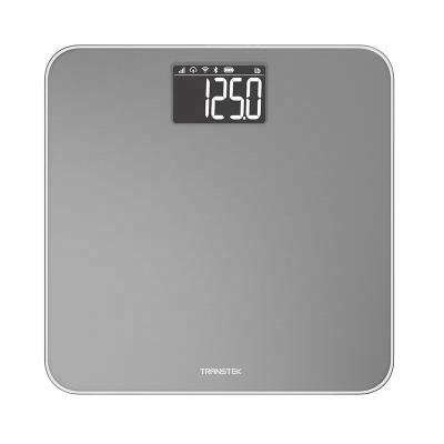 China Transtek bathroom scales supports latest connected bluetooth 5.0 remote smart weighing monitoring scale for sale