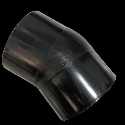 China Pipe Lines Connect Butt Fusion 22.5 Degree Elbow Pipe Fitting Butt Fusion 22.5 Degree Elbow Pipe Fitting for sale