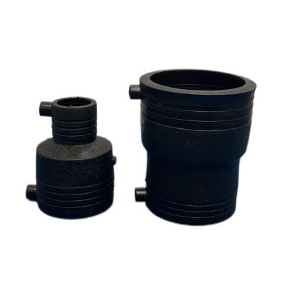 China Pipe Lines Connect Large Reduced Pipe Reducers Raw Material HDPE Fitting for sale