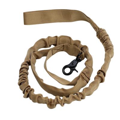 China Custom Wholesale Pet Supplies Custom Tactical Nylon Dog Leash Rope Bungee Dog Training Retractable Leashes for sale