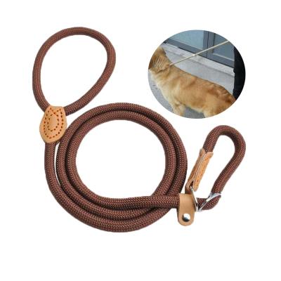 China Reflective Top Grade Trader Supplying Custom Braided Shade Rope Dog Leash For Outdoor for sale