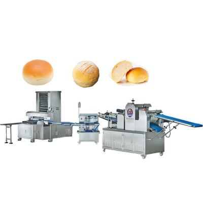 China Easily Cleaned China Bread Making Machine Full Automatic Toast Bread Roll Making Machine Bread Roll Bread Production Line for sale