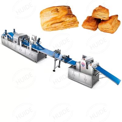 China Food Industry Equipment Automatic Huide High Efficiency Durian Cake Pastry Production Line Complete Puff Pastry Machine Pastry Production Line for sale