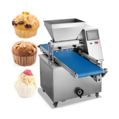 China 2022 Food Industry Hot Sale Muffin Cake Making Machine Cupcake Depositor High Efficiency Production Line for sale