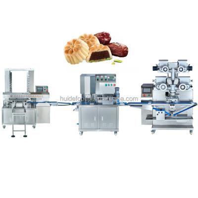 China Guangzhou Huide Maamoul High Speed ​​Electric Food Processing Machine Manufacturer Factory Making Machine Production Line Encrusting Machine for sale