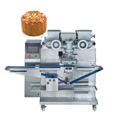 China Automatic Food Processing Machine High Capacity Mooncake Mooncake Making Machine Mooncake Stamping Machine Multifunctional Encrusting Machine for sale