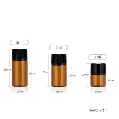 중국 Small Low Capacity Glass Bottles Essential Oils Bottles Small Glass Perfume Bottles 1ml 2ml 3ml 5ml 판매용