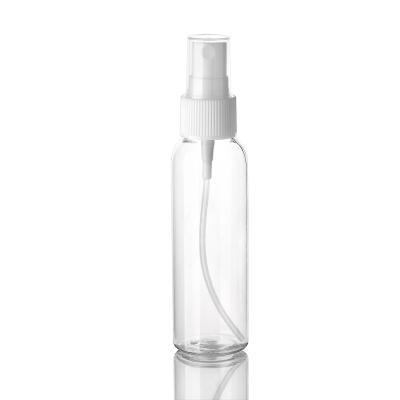 China BEAUTY PACKAGING Refillable Sprayer Bottles PET HDPE Custom Empty Perfume Clear Fine Mist Spray Bottles Alcohol Spray Bottle for sale