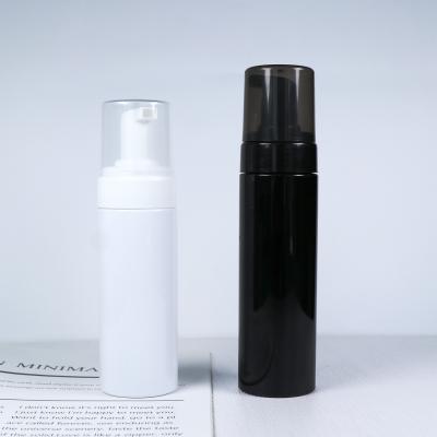 China Cosmetic Dispenser Hand Wash Hair Foam Bottles 200ml Purple Black Foam Pump Bottle zu verkaufen