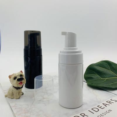 China Foam Factory Hot Selling Foam Pump Black Plastic Empty Cosmetic Foam Dispenser Bottle à venda