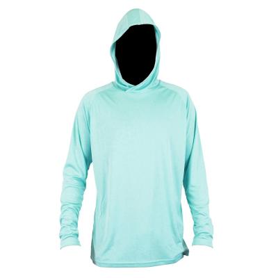 China Custom QUICK DRY Hoodie UPF50+ Long Sleeve Fishing Shirt UV Protection Hooded Fishing Shirt for sale