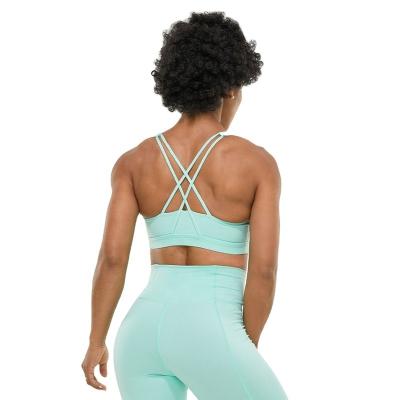 China High Quality Breathable Home Gym Workout Yoga Bra Spandex Polyester Yoga Top Fashion Yoga Pants Leggings Women for sale