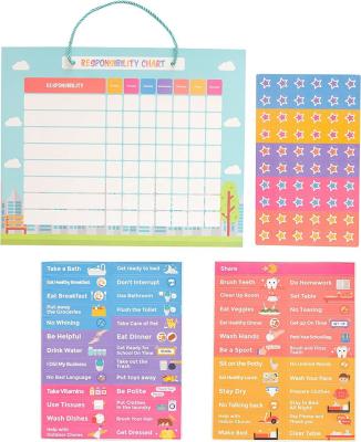 China Amazon Buyer Supplier Logo Chores Letter Kids Chores Chart Custom Magnetic Reward Chart Magnetic Chore Chart for sale