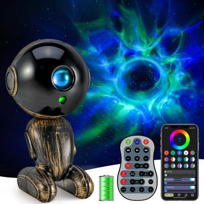 China Modern New Arrival Rechargeable Robot Star Galaxy-Projector Night Astronaut Lights Exquisite Ornaments for sale