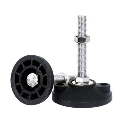 China Round Competitive Price Galvanizing Process Nylon Adjust Feet Plastic Adjustable Foot Anchor Screw for sale