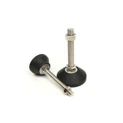 China Professional Manufacturer Round Convenient M12 Leveling Feet Adjustable Ground Screw Anchor for sale