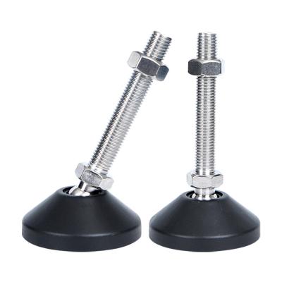 China M16 Round High Grade Wear Resistance Stable Adjustable Feet Leveling Nylon Screw for sale