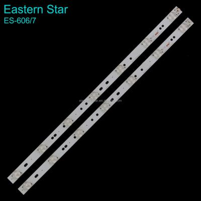 China LCD LED TV ES-606 TV Led Backlight Strips Use For Proscan CRHK50E3535T100762GRev1.6W for sale