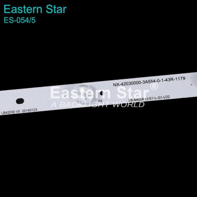 China TV ES-054 (8) LB-M420F13-E1-L-G1-LD2 led backlight strip for 42inch TV LB42030/42C2000/LE42H508/C4240/42S33 for sale