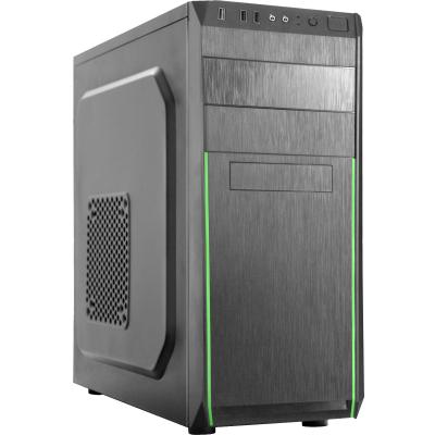 China With Fan 0.45mm Thickness Entry Level Desktop Case Mid Tower Computer Parts With DVD for sale