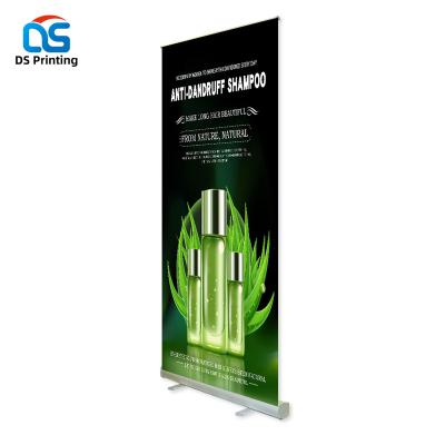 China Custom Teardrop/Factory Standard graphic for eco solvent base giant heavy handheld jutu deluxe printed double sided pvc cable roll up banner stand for sale