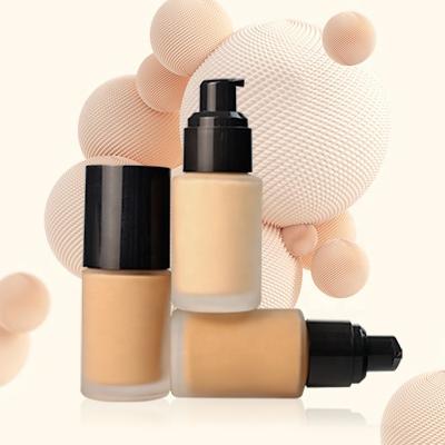 China 8 Color Best Brand Low MOQ Long Lasting Waterproof Foundation Ready Moisturizer Private Label Liquid Makeup For Black Women for sale