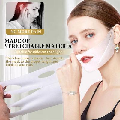 China 2022 Tiktok Korea V Line Face Moisturizer MaskHotting Sell Chin Line V Shape Lifting Patch Slimming Mask Face Lifting Facial Mask for sale