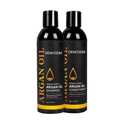 China Color-Protecting Formula Argan Sulfate Free Organic Shampoo Hair Treatment Hair Treatment Kit and Conditioner Set Hair Shampoo for sale