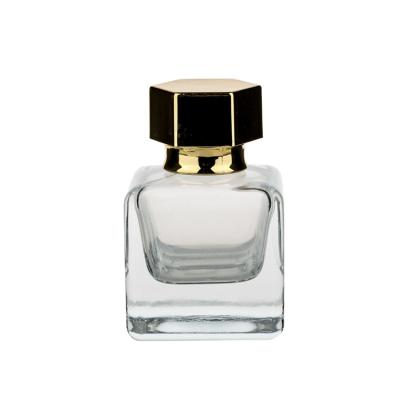 China Glass Personal Care 5ml Unique Gold Cap Mini Luxury Perfume Bottle for sale