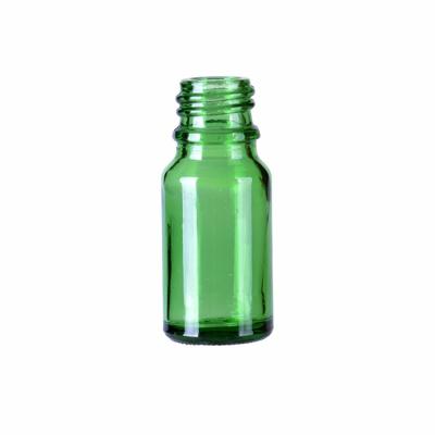 China Green 10ml Essential Oil Glass Pharmaceutical Bottle for sale